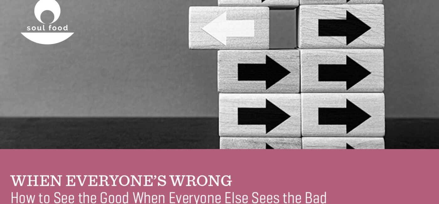 Soul Food – When Everyone’s Wrong
